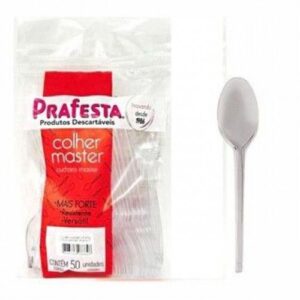 Colher Master Branca Granel 500UN